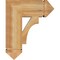 Ekena Millwork Westlake Arts & Crafts Rough Sawn Bracket, Western Red Cedar, 6"W x 18"D x 22"H BKT06X18X22WTL03RWR - alternate 3